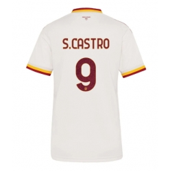 AS Roma Santiago Castro #9 Bortatröja 2026-27 Dam Kortärmad
