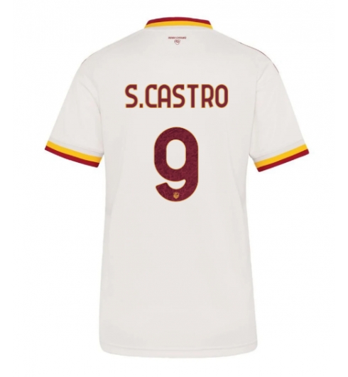 AS Roma Santiago Castro #9 Bortatröja 2026-27 Dam Kortärmad AS Roma Santiago Castro #9 Bortatröja 2026-27 Dam Kortärmad