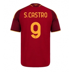 AS Roma Santiago Castro #9 Hemmatröja 2026-27 Kortärmad