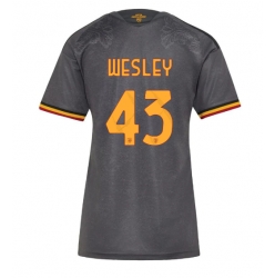 AS Roma Wesley Franca #43 Tredje Tröja 2026-27 Dam Kortärmad