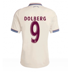 Ajax Kasper Dolberg #9 Tredje Tröja 2025-26 Kortärmad