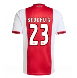 Ajax Steven Berghuis #23 Hemmatröja 2025-26 Kortärmad