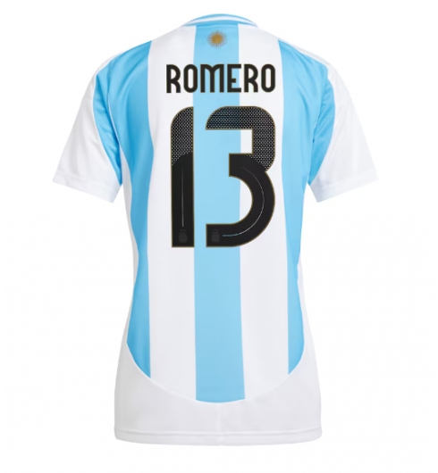 Argentina Cristian Romero #13 Hemmatröja Copa America 2024 Dam Kortärmad Argentina Cristian Romero #13 Hemmatröja Copa America 2024 Dam Kortärmad
