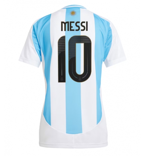 Argentina Lionel Messi #10 Hemmatröja Copa America 2024 Dam Kortärmad Argentina Lionel Messi #10 Hemmatröja Copa America 2024 Dam Kortärmad