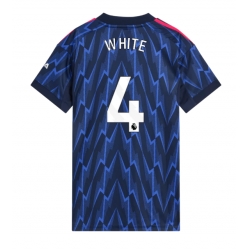 Arsenal Ben White #4 Bortatröja 2025-26 Dam Kortärmad