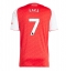 Arsenal Bukayo Saka #7 Hemmatröja 2025-26 Kortärmad