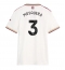 Arsenal Cristhian Mosquera #3 Tredje Tröja 2025-26 Dam Kortärmad
