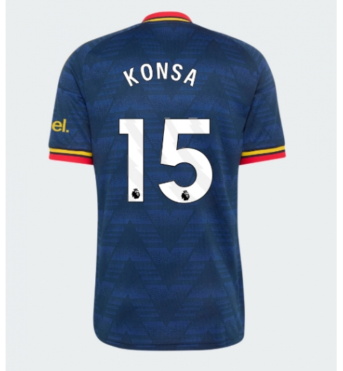 Arsenal Ezri Konsa #15 Bortatröja 2026-27 Kortärmad Arsenal Ezri Konsa #15 Bortatröja 2026-27 Kortärmad