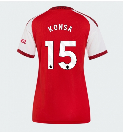 Arsenal Ezri Konsa #15 Hemmatröja 2026-27 Dam Kortärmad Arsenal Ezri Konsa #15 Hemmatröja 2026-27 Dam Kortärmad