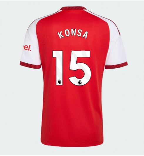 Arsenal Ezri Konsa #15 Hemmatröja 2026-27 Kortärmad Arsenal Ezri Konsa #15 Hemmatröja 2026-27 Kortärmad
