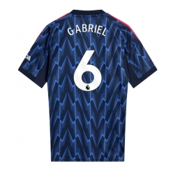 Arsenal Gabriel Magalhaes #6 Bortatröja 2025-26 Kortärmad