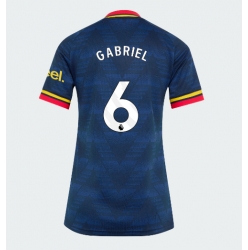 Arsenal Gabriel Magalhaes #6 Bortatröja 2026-27 Dam Kortärmad