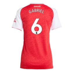 Arsenal Gabriel Magalhaes #6 Hemmatröja 2025-26 Dam Kortärmad