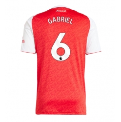 Arsenal Gabriel Magalhaes #6 Hemmatröja 2025-26 Kortärmad
