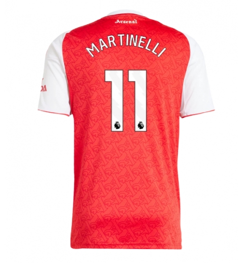 Arsenal Gabriel Martinelli #11 Hemmatröja 2025-26 Kortärmad Arsenal Gabriel Martinelli #11 Hemmatröja 2025-26 Kortärmad