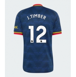 Arsenal Jurrien Timber #12 Bortatröja 2026-27 Kortärmad