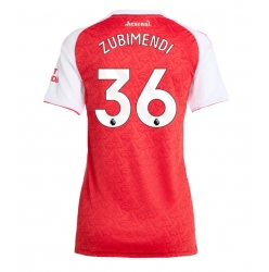 Arsenal Martin Zubimendi #36 Hemmatröja 2025-26 Dam Kortärmad