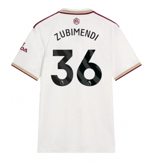 Arsenal Martin Zubimendi #36 Tredje Tröja 2025-26 Kortärmad Arsenal Martin Zubimendi #36 Tredje Tröja 2025-26 Kortärmad