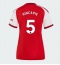 Arsenal Piero Hincapie #5 Hemmatröja 2026-27 Dam Kortärmad