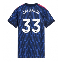Arsenal Riccardo Calafiori #33 Bortatröja 2025-26 Dam Kortärmad