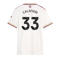 Arsenal Riccardo Calafiori #33 Tredje Tröja 2025-26 Dam Kortärmad