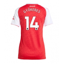 Arsenal Viktor Gyokeres #14 Hemmatröja 2025-26 Dam Kortärmad