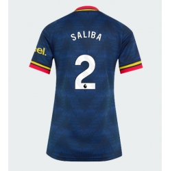 Arsenal William Saliba #2 Bortatröja 2026-27 Dam Kortärmad