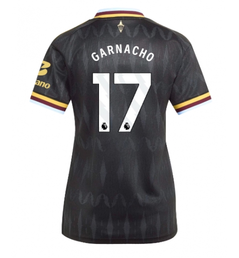 Aston Villa Alejandro Garnacho #17 Bortatröja 2026-27 Dam Kortärmad Aston Villa Alejandro Garnacho #17 Bortatröja 2026-27 Dam Kortärmad