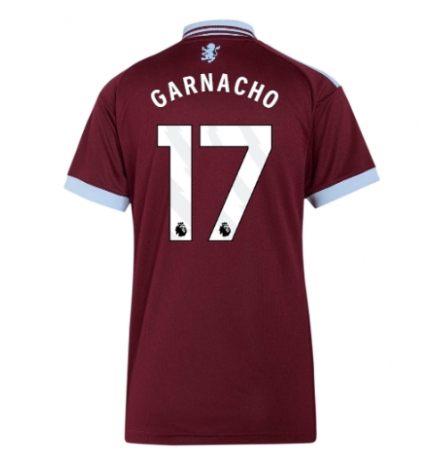 Aston Villa Alejandro Garnacho #17 Hemmatröja 2026-27 Dam Kortärmad Aston Villa Alejandro Garnacho #17 Hemmatröja 2026-27 Dam Kortärmad