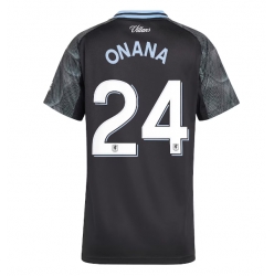 Aston Villa Amadou Onana #24 Bortatröja 2025-26 Dam Kortärmad