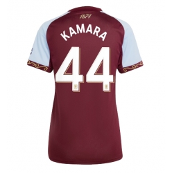 Aston Villa Boubacar Kamara #44 Hemmatröja 2025-26 Dam Kortärmad