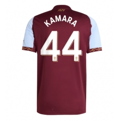 Aston Villa Boubacar Kamara #44 Hemmatröja 2025-26 Kortärmad
