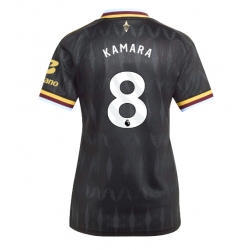 Aston Villa Boubacar Kamara #8 Bortatröja 2026-27 Dam Kortärmad