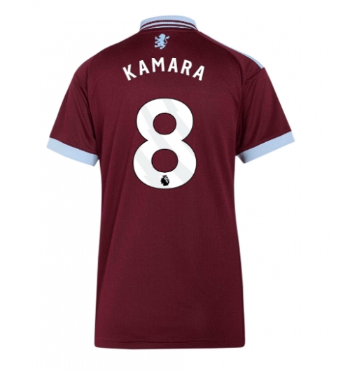 Aston Villa Boubacar Kamara #8 Hemmatröja 2026-27 Dam Kortärmad Aston Villa Boubacar Kamara #8 Hemmatröja 2026-27 Dam Kortärmad