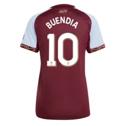 Aston Villa Emiliano Buendia #10 Hemmatröja 2025-26 Dam Kortärmad