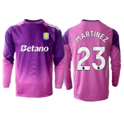 Aston Villa Emiliano Martinez #23 Målvakt Tredje Tröja 2025-26 Långärmad