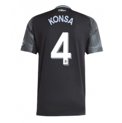Aston Villa Ezri Konsa #4 Bortatröja 2025-26 Kortärmad