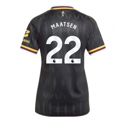Aston Villa Ian Maatsen #22 Bortatröja 2026-27 Dam Kortärmad