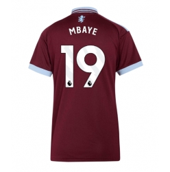 Aston Villa Ibrahim Mbaye #19 Hemmatröja 2026-27 Dam Kortärmad