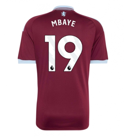 Aston Villa Ibrahim Mbaye #19 Hemmatröja 2026-27 Kortärmad Aston Villa Ibrahim Mbaye #19 Hemmatröja 2026-27 Kortärmad