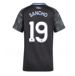 Aston Villa Jadon Sancho #19 Bortatröja 2025-26 Dam Kortärmad
