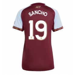 Aston Villa Jadon Sancho #19 Hemmatröja 2025-26 Dam Kortärmad