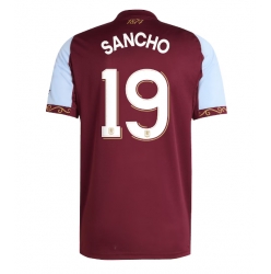 Aston Villa Jadon Sancho #19 Hemmatröja 2025-26 Kortärmad