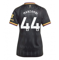 Aston Villa Johan Manzambi #44 Bortatröja 2026-27 Dam Kortärmad