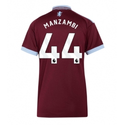 Aston Villa Johan Manzambi #44 Hemmatröja 2026-27 Dam Kortärmad