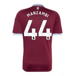Aston Villa Johan Manzambi #44 Hemmatröja 2026-27 Kortärmad