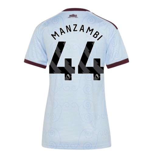 Aston Villa Johan Manzambi #44 Tredje Tröja 2026-27 Dam Kortärmad Aston Villa Johan Manzambi #44 Tredje Tröja 2026-27 Dam Kortärmad