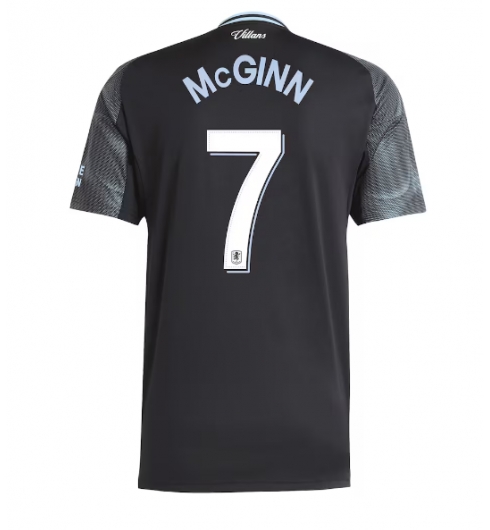 Aston Villa John McGinn #7 Bortatröja 2025-26 Kortärmad Aston Villa John McGinn #7 Bortatröja 2025-26 Kortärmad