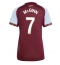 Aston Villa John McGinn #7 Hemmatröja 2025-26 Dam Kortärmad