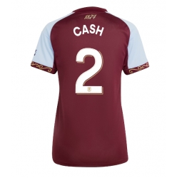 Aston Villa Matty Cash #2 Hemmatröja 2025-26 Dam Kortärmad